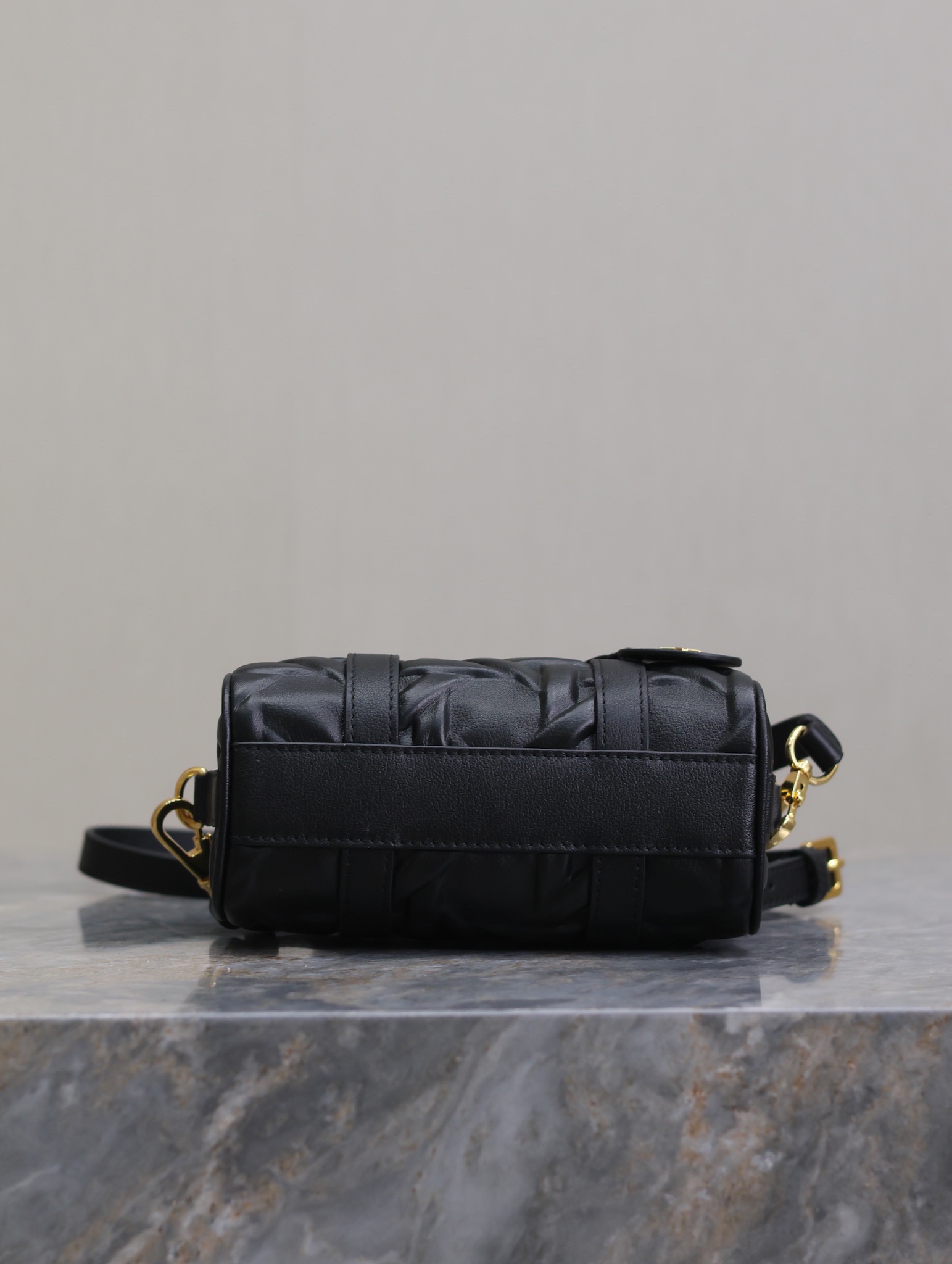 Dior Groove 17 Mini Bag Black Graphic Cannage Calfskin